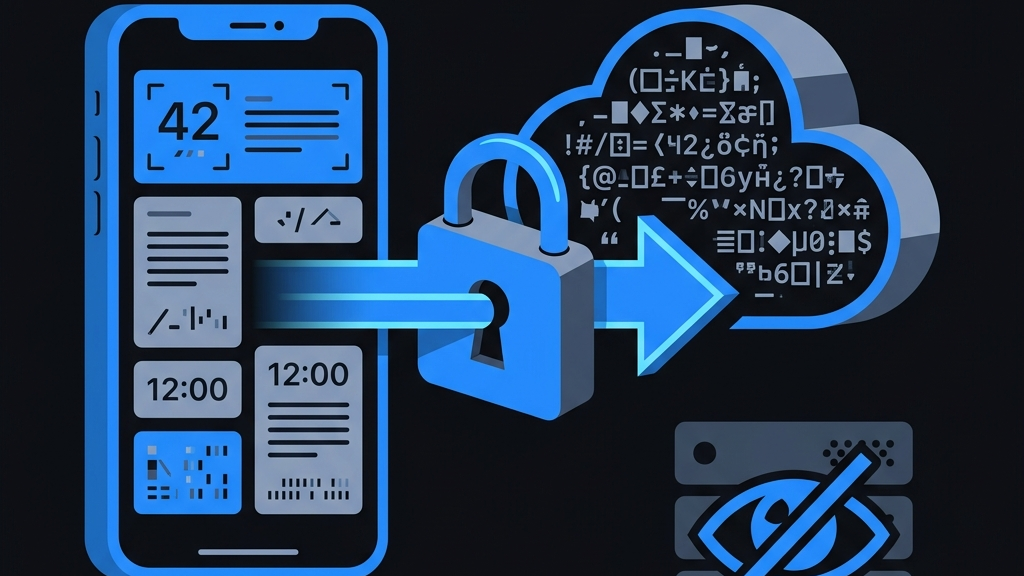 Zero-knowledge encryption keeps only ciphertext in the cloud